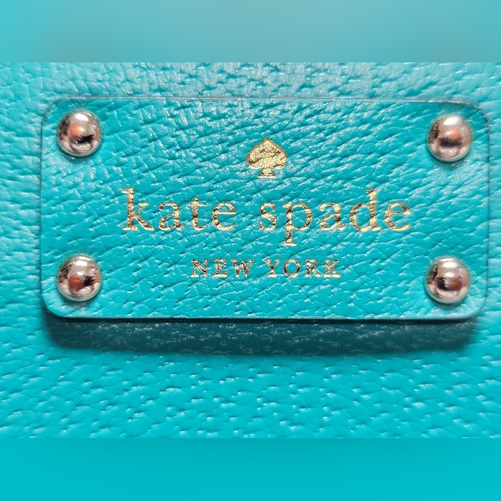 Kate Spade Aqua/Teal Wristlet - Picture 6 of 8
